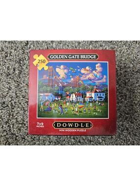 Dowdle Wooden Golden Gate Bridge Mini 250pc NEW